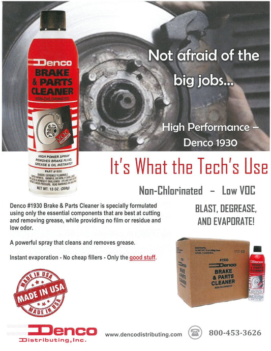 DencoBrake Parts Cleaner